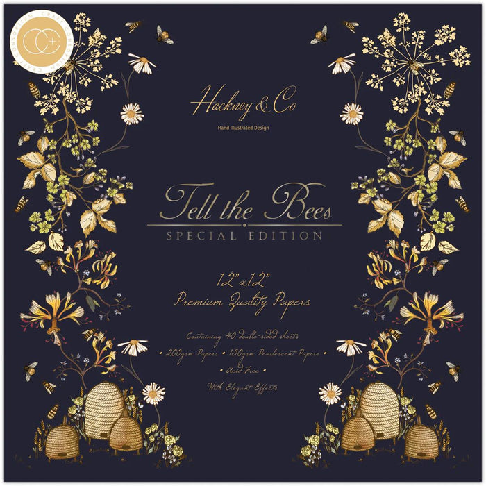 Tell the Bees - Special Edition - 12x12 Paper Pad - Root & Company