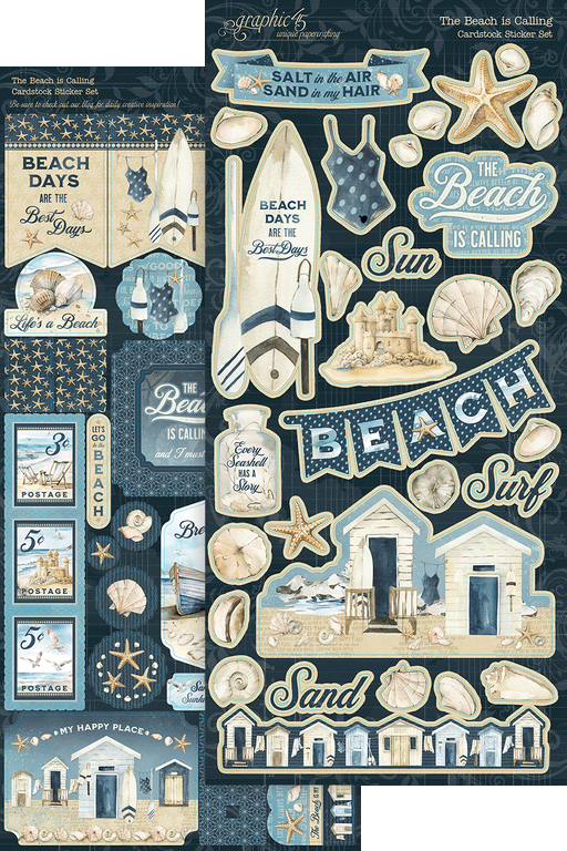 The Beach is Calling Sticker Set - Root & Company