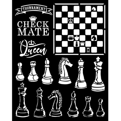 Thick Stencil - Alice Check Mate - Root & Company