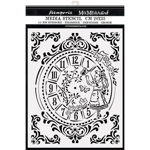 Thick Stencil - Alice Clock - Root & Company