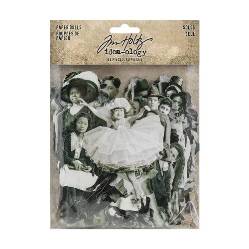 Tim Holtz Idea-ology SOLOS PAPER DOLLS - Root & Company