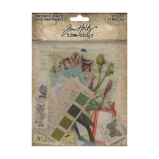 Tim Holtz Idea-ology Transparent Things 2 - Root & Company