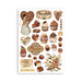 Washi Pad 8 Sheets A5 - Coffee and Chocolate - Root & Company