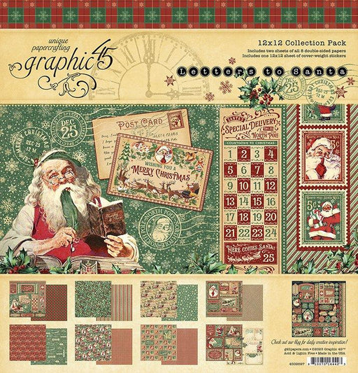 Letters to Santa 12x12 Collection Pack with Stickers - Root & Company