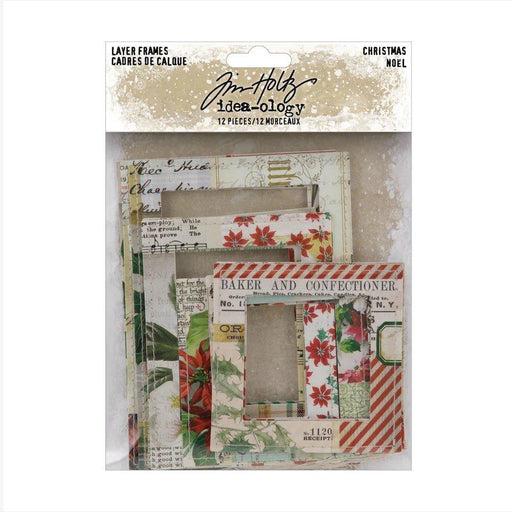 Tim Holtz Idea-ology: Layer Frames Christmas - Root & Company