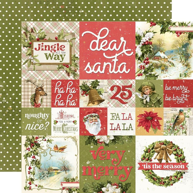 Simple Stories - Simple Vintage Yuletide Collection - 12 x 12 Collection Kit