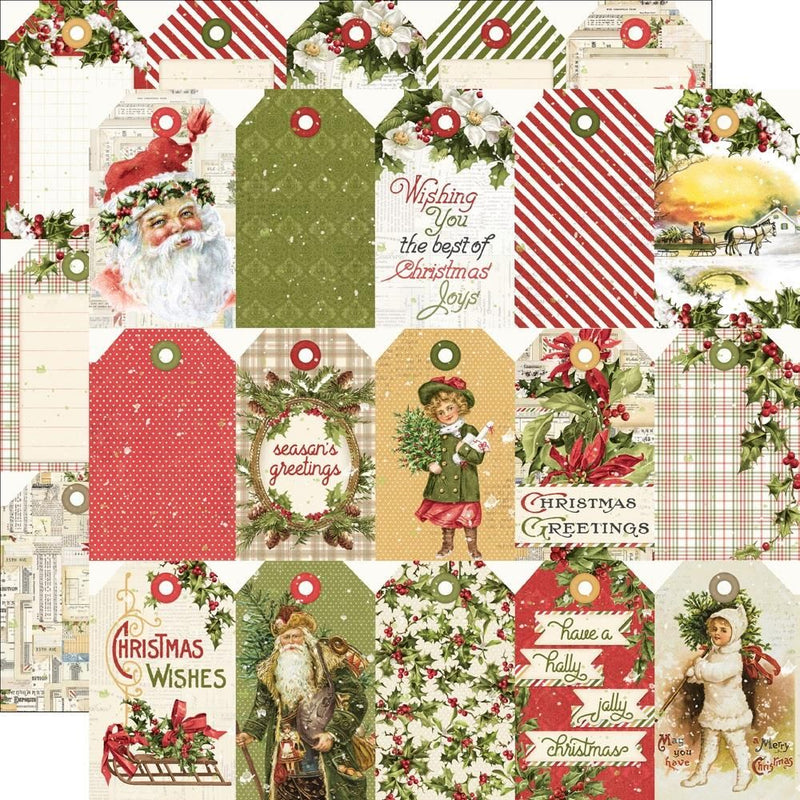 Simple Stories - Simple Vintage Yuletide Collection - 12 x 12 Collection Kit