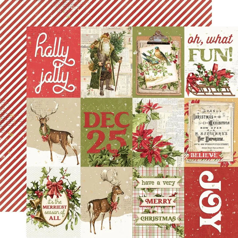 Simple Stories - Simple Vintage Yuletide Collection - 12 x 12 Collection Kit