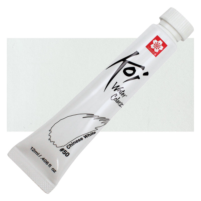 Sakura - Koi Water Colors - 12ml Tube - Chinese White #50