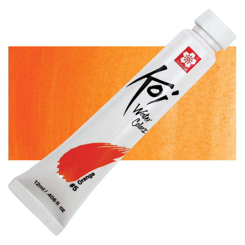 Sakura - Koi Water Colors - 12ml Tube - Orange #5