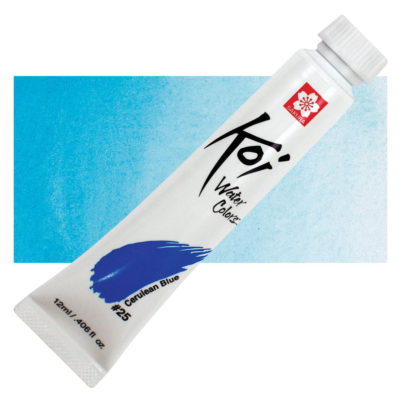 Sakura - Koi Water Colors - 12ml Tube - Cerulean Blue #25