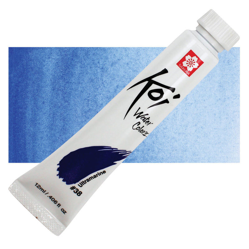 Sakura - Koi Water Colors - 12ml Tube - Ultramarine #38