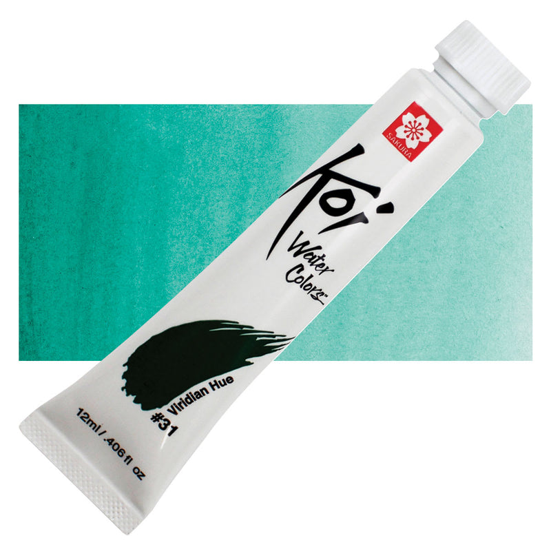 Sakura - Koi Water Colors - 12ml Tube - Viridian Hue #31