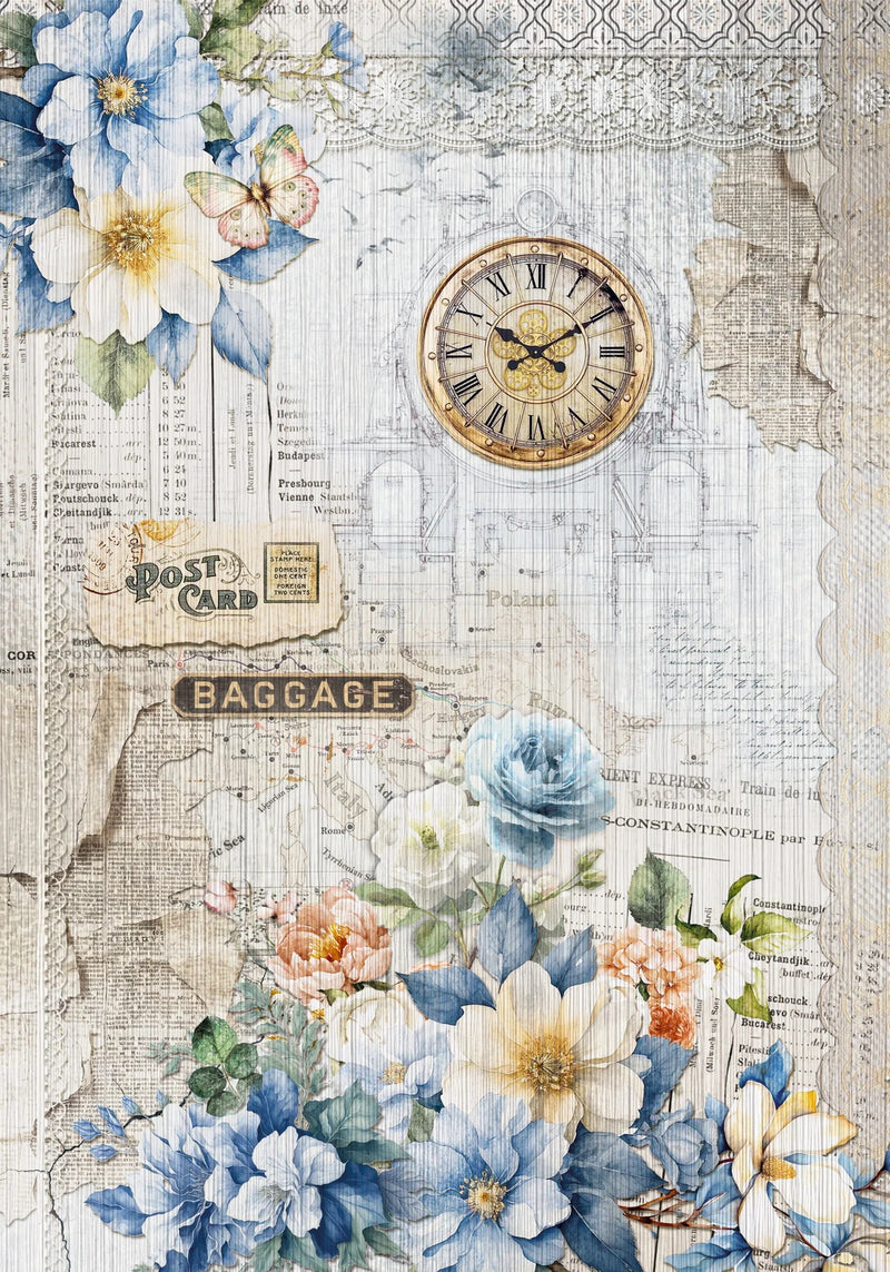 Ciao Bella - Eastern Journey - Deluxe Paper Silver & Vellum A4