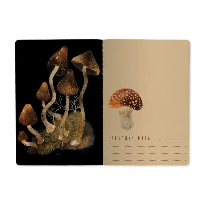 BV by Bruno Visconti - Forest Mushrooms Notebook