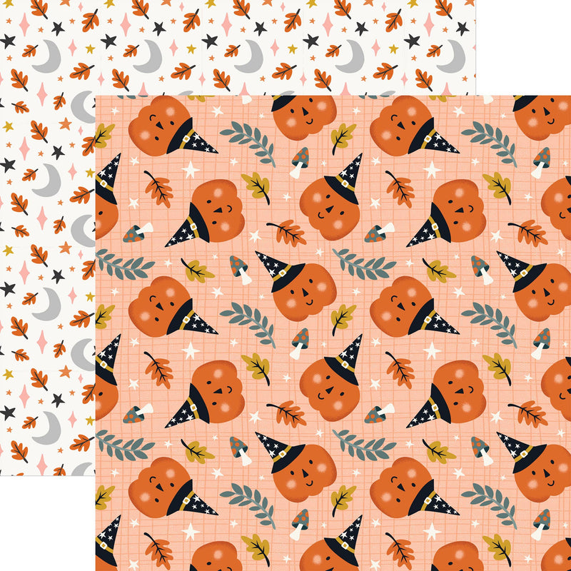 Paper House Productions - Pumpkins 12 x 12 Scrapbook Paper
