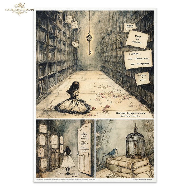 ITD Collection - Alice's Magic Vol. 1 Rice Paper Set