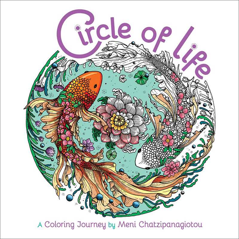 Meni Chatzipanagiotou - Coloring Book - Circle of Life