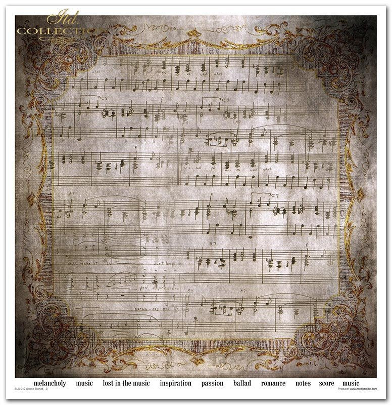 ITD Collection - Gothic Stories 2 Scrapbooking Papers