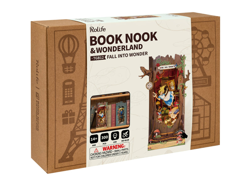 Robotime - Fall into Wonder DIY Book Nook 3D Puzzle