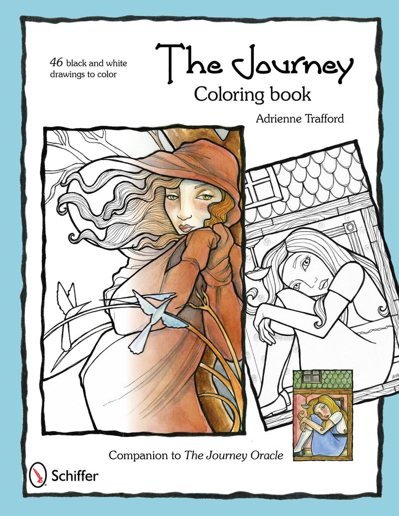 Adrienne Trafford - The Journey Coloring Book