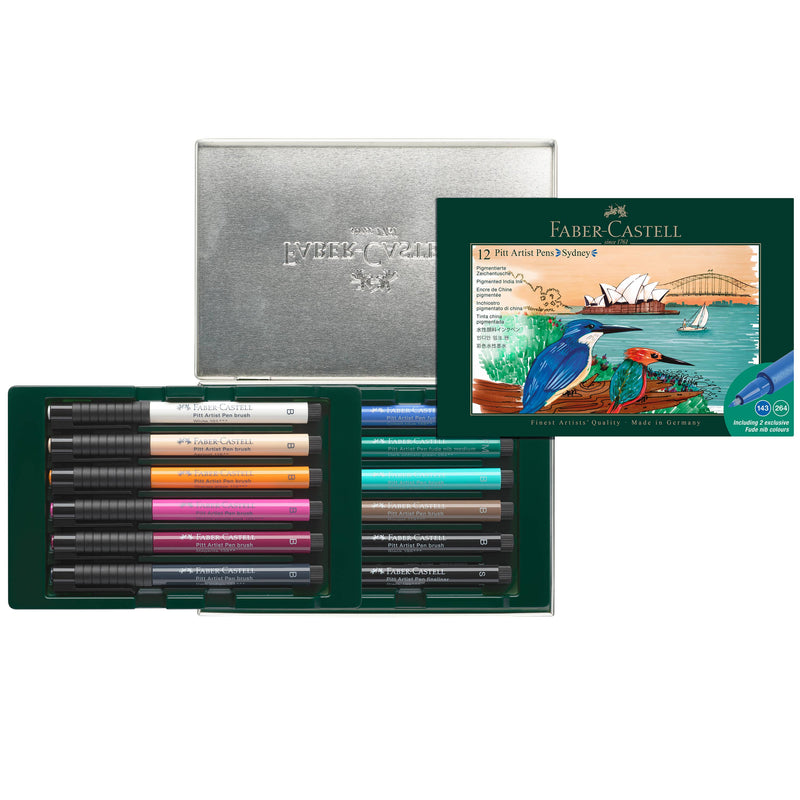 Faber-Castell - Pitt Artist Pen Limited Edition City Gift Set - Sydney