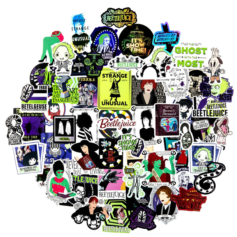 Conquest Journals - Beetlejuice Never Trust the Living Decals