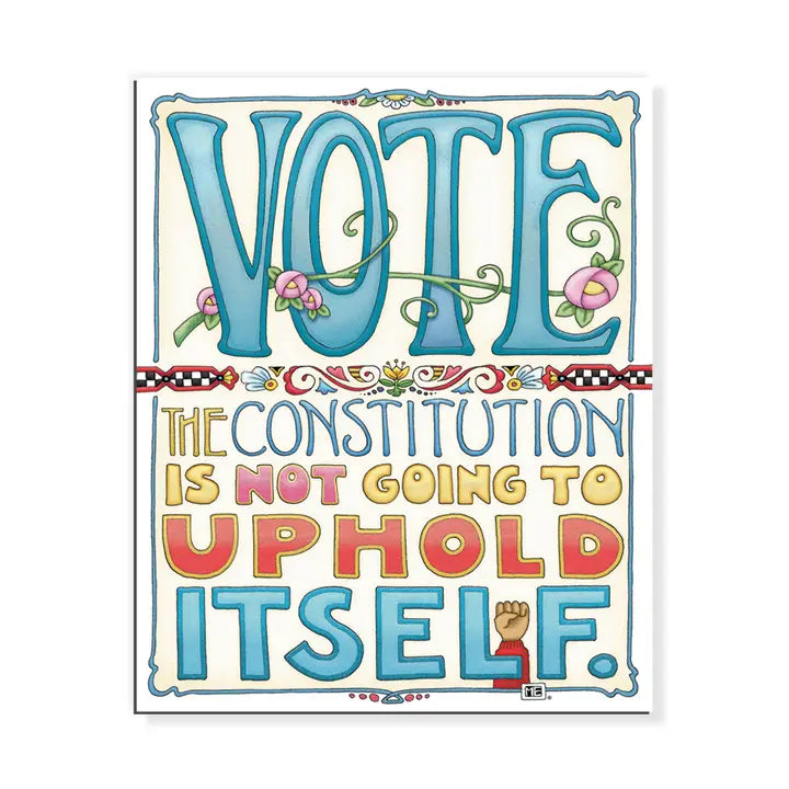 Mary Engelbreit Studios - Vote Magnet