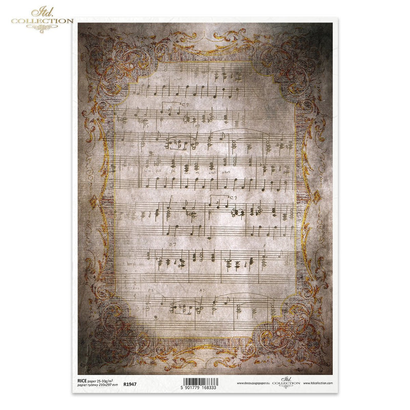 ITD Collection - Sheet Music - Rice Paper