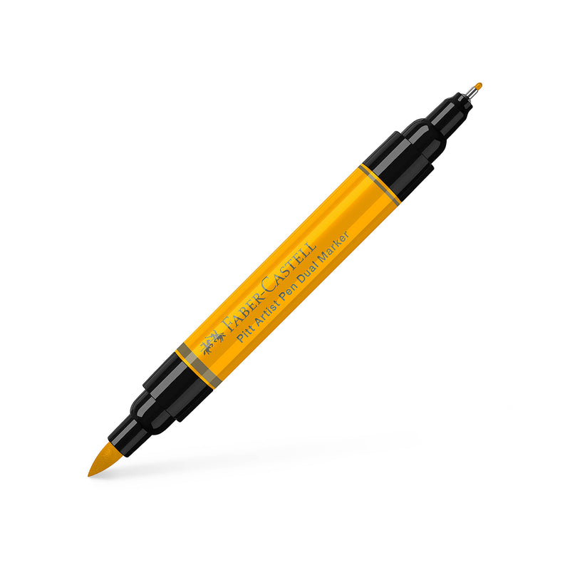 Faber-Castell - Pitt Artist Dual Marker - 109 Dark Chrome Yellow