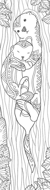 Rockpool Publishing - Animals Coloring Bookmarks