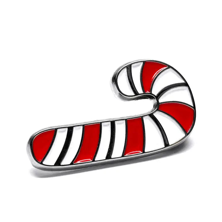 Mary Engelbreit Studios - Candy Cane Enamel Art Pin