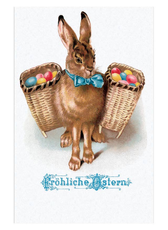 Laughing Elephant - Joyful Easter Postcard Box - 36 Unique Vintage Postcards