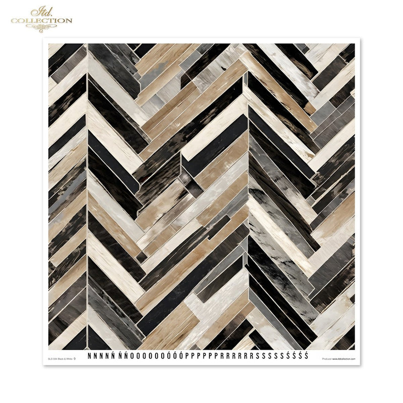 ITD Collection - Black & White Scrapbooking Papers