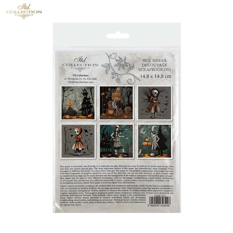 ITD Collection - Rice Paper Set Mini - Halloween