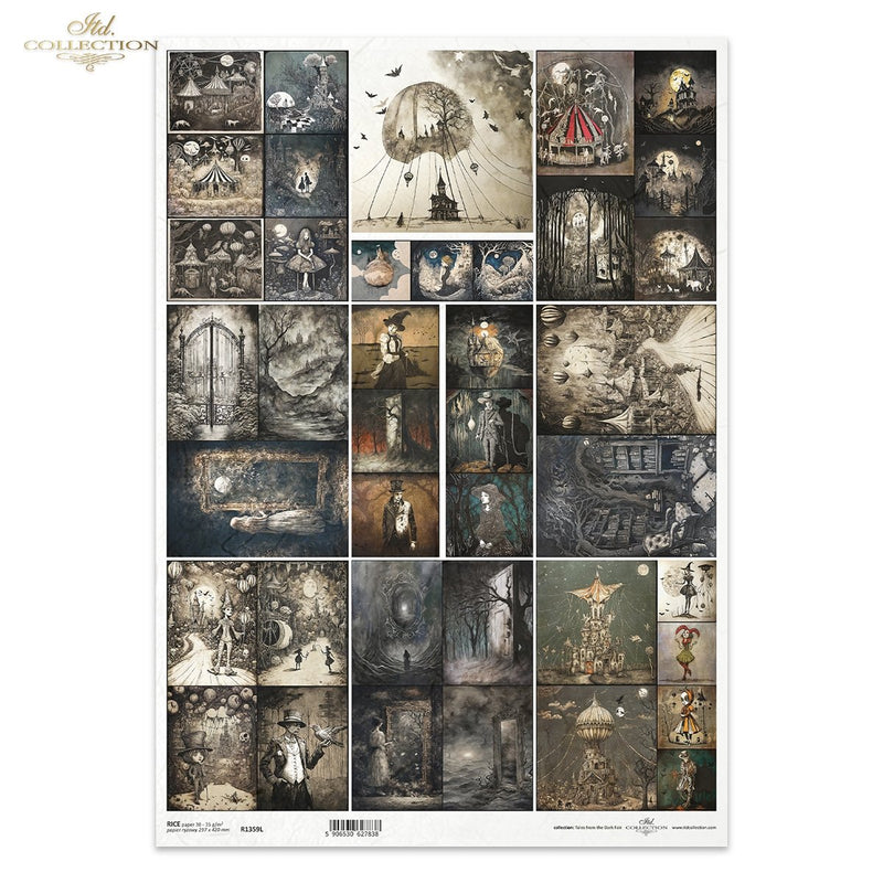 ITD Collection - Mysterious Characters 2 - A3 Rice Paper