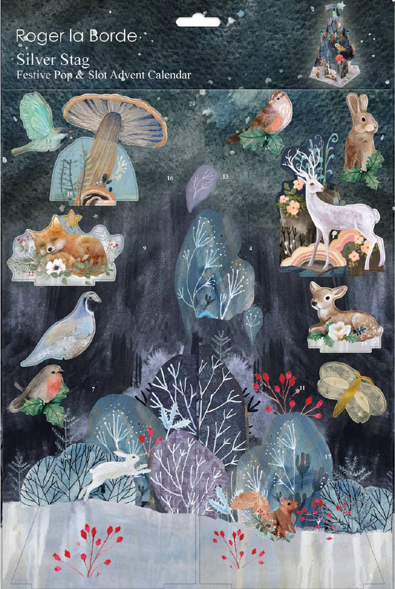 Roger La Borde - Silver Stag Pop & Slot Advent Large