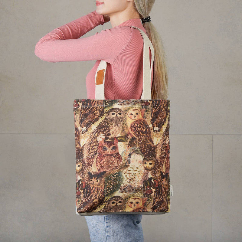 BV by Bruno Visconti - Canvas Shopper - Owls