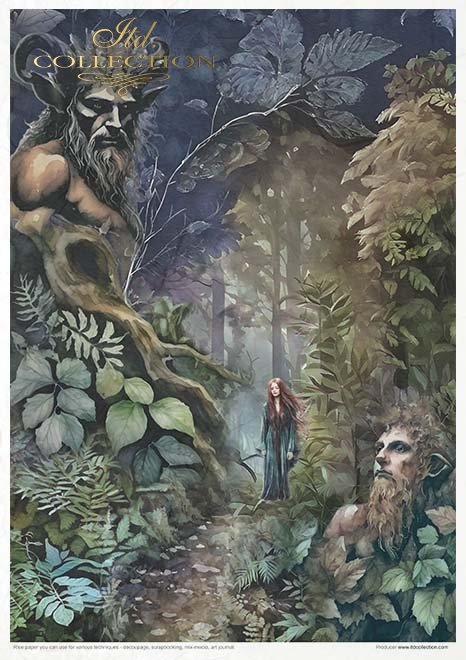 ITD Collection - Mysterious Creatures Rice Paper Set