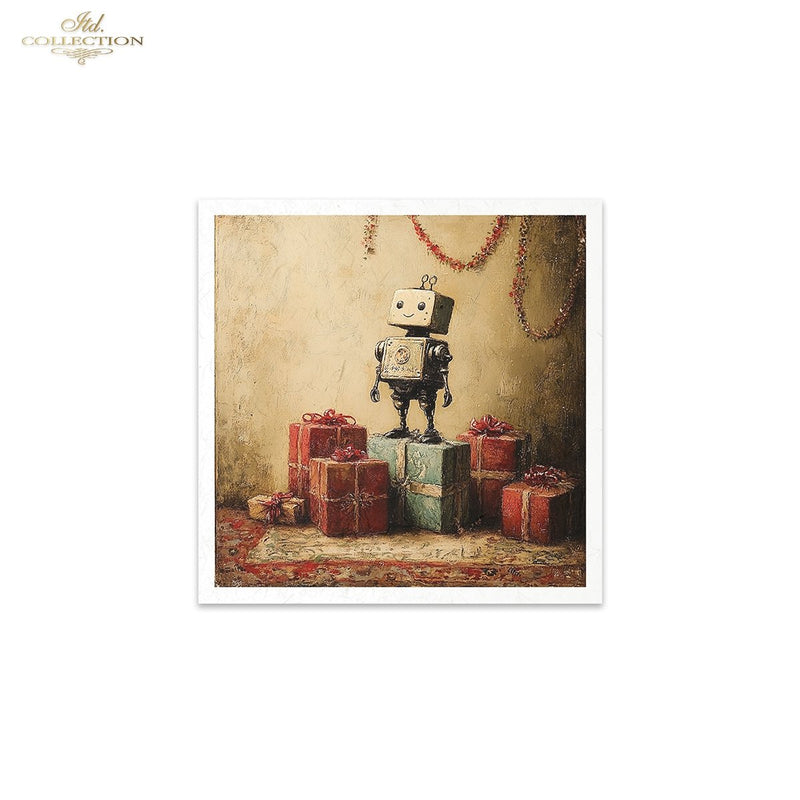 ITD Collection - Rice Paper Set Mini - Retro Toys