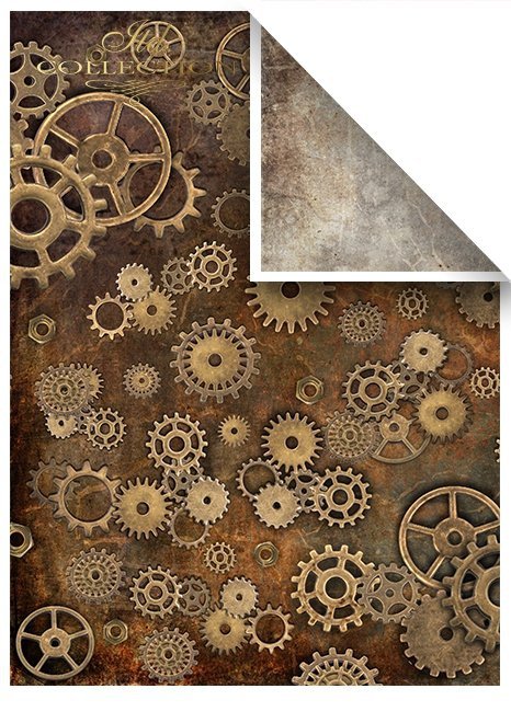 ITD Collection - Steampunk - Scrapbooking Papers