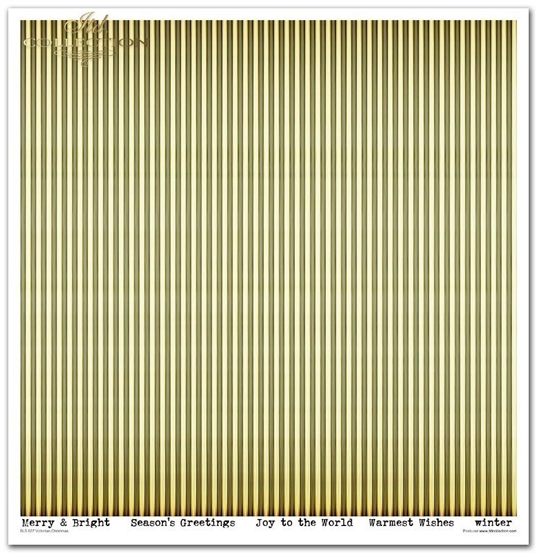 ITD Collection - Victorian Christmas Scrapbooking Papers
