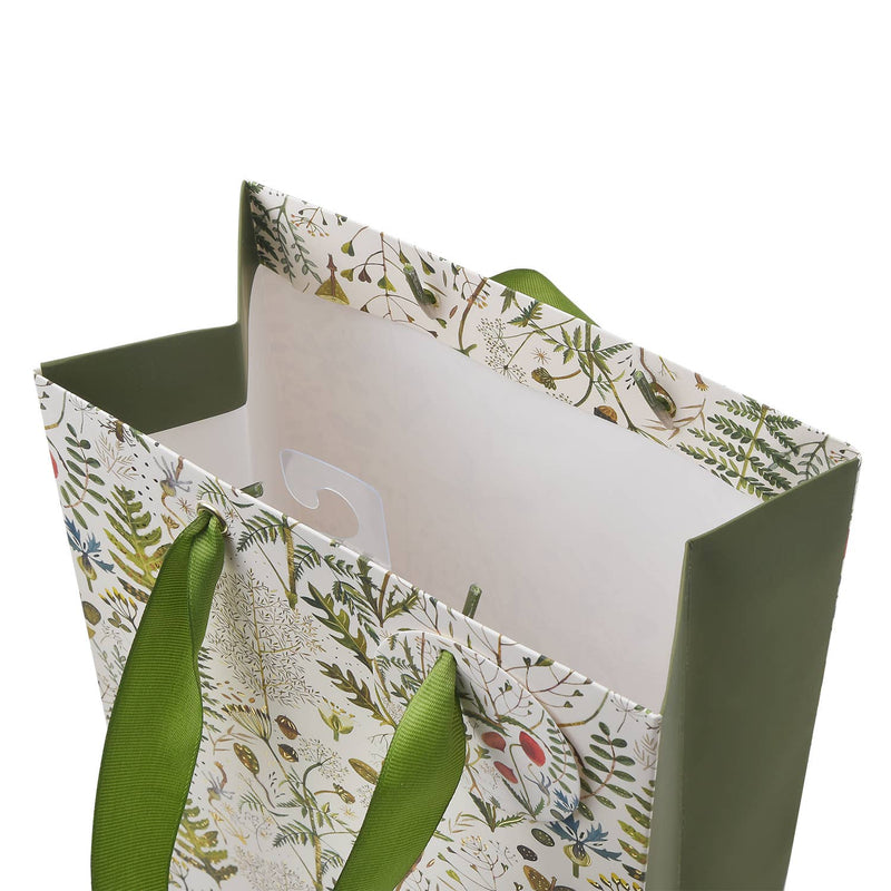 BV by Bruno Visconti - Small Gift Bag - Greens and Flowers 