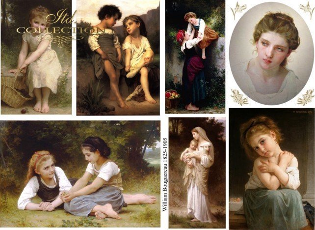 ITD Collection - William-Adolphe Bouguereau (1825 - 1905) - French Painter - Classic Paper