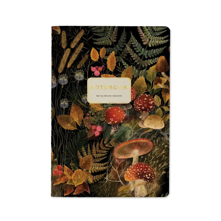 BV by Bruno Visconti - Forest Mushrooms Notebook