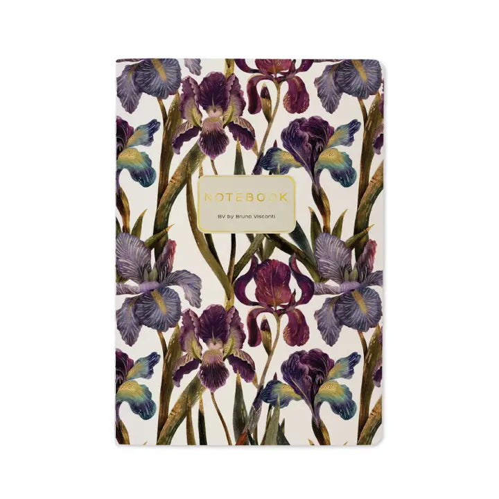 BV by Bruno Visconti - Irises Notebook