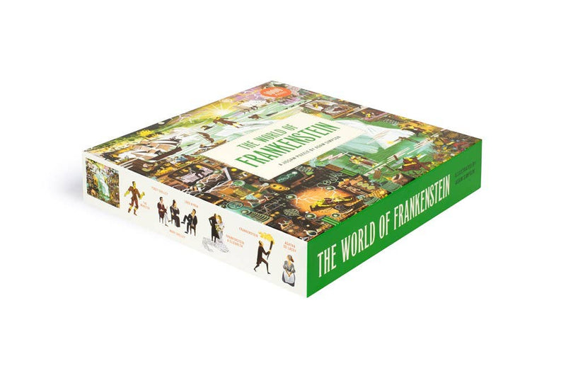 Lawrence King - The World of Frankenstein 1000 Piece Puzzle