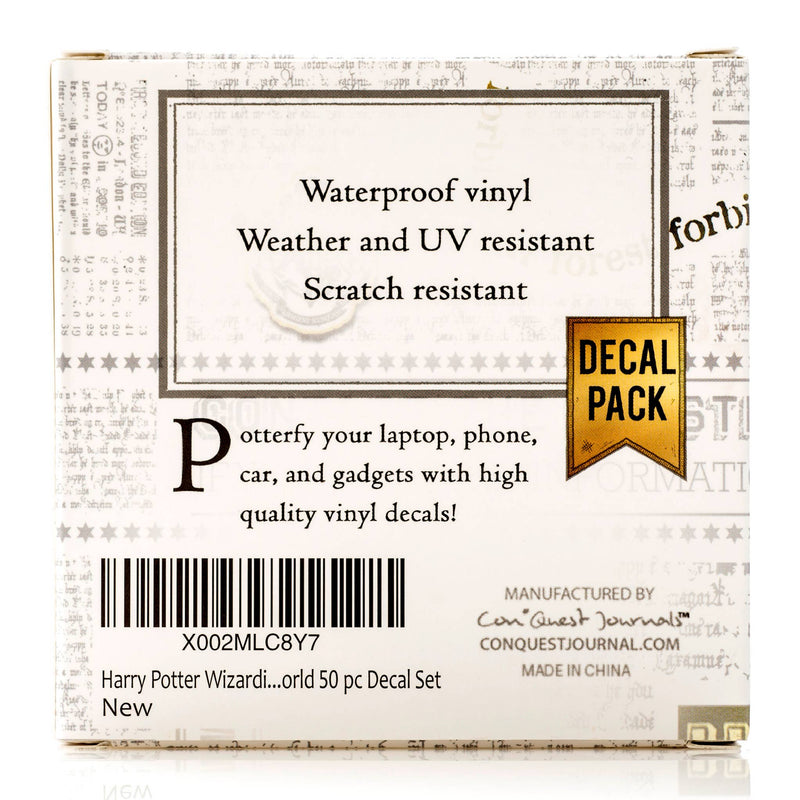 Conquest Journals - Harry Potter Wizarding World Decals