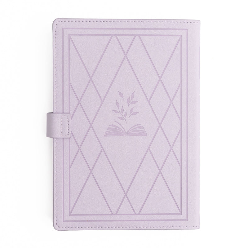 Archer and Olive - A5 Everyday Deluxe System - Vintage Library in Lilac