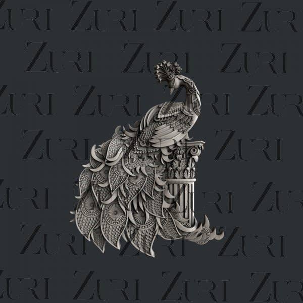 Zuri Designs - Mould - Peacock Splendor